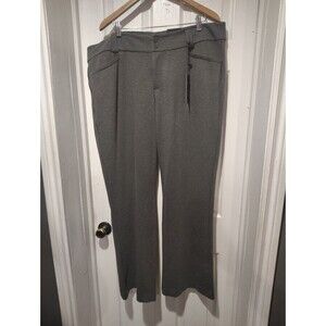 NWT Torrid The Noir Collection All-Nighter Pant Size 24R Gray Classic Work wear